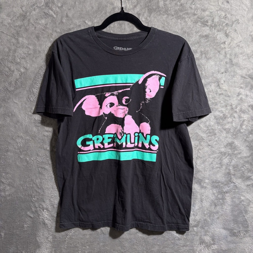Gremlins Graphic T-Shirt – Women's Large – Black Movie Tee